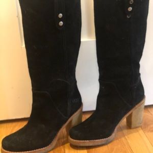 Ugg heeled boot